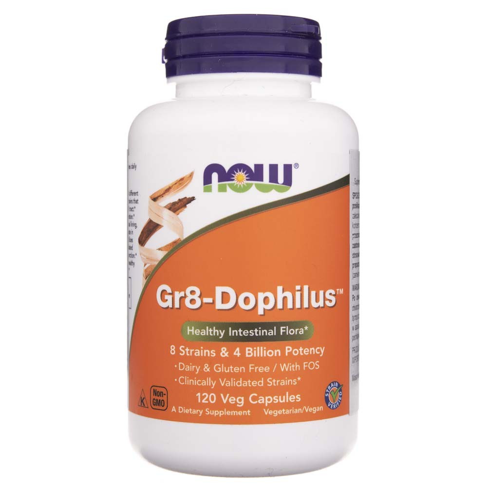 Now Foods Gr8-Dophilus - 120 kapsulas
