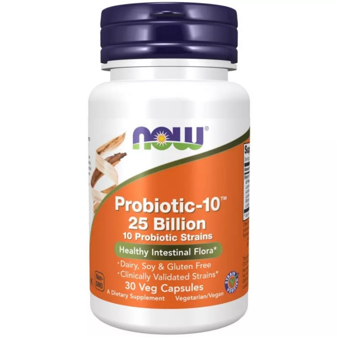 Now Foods Probiotic-10 (probiotiķis) 50 miljardi - 57 g