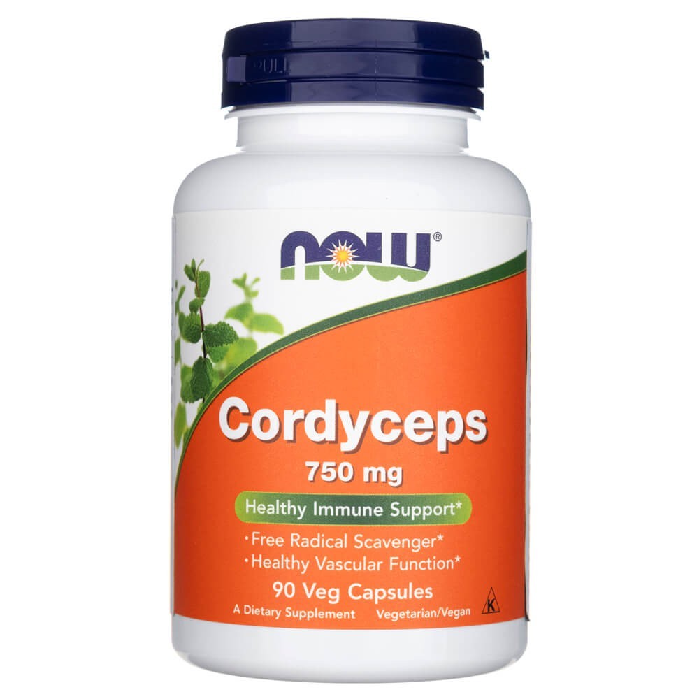 Now Foods Kordicepss 750 mg - 90 kapsulas