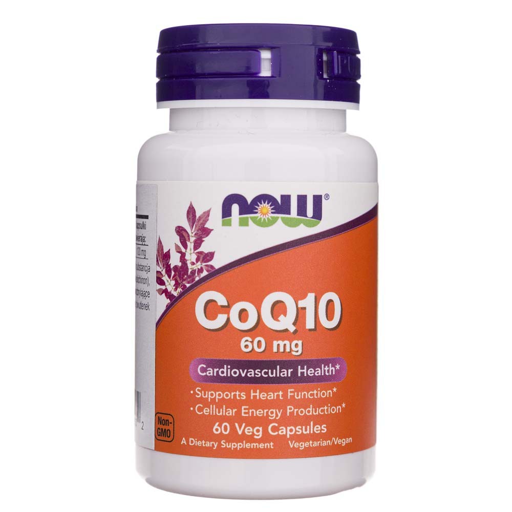 Now Foods CoQ10 60 mg - 60 kapsulių - Magnis.lt