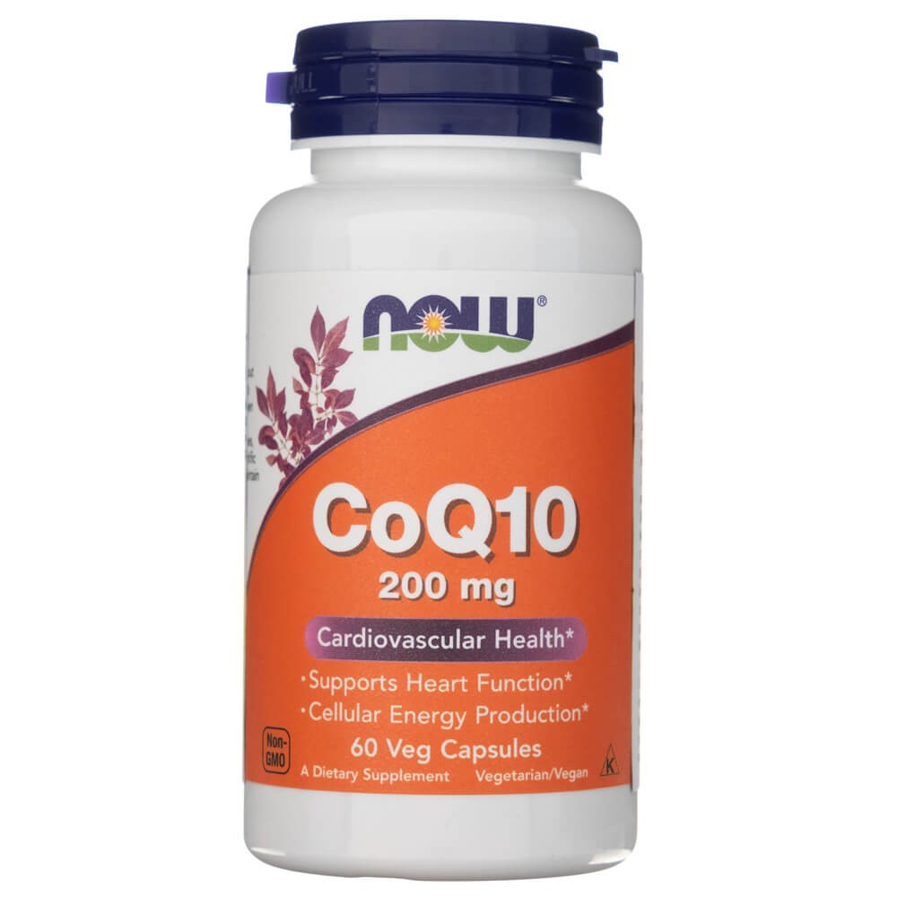 Now Foods CoQ10 200 mg - 60 kapsulas