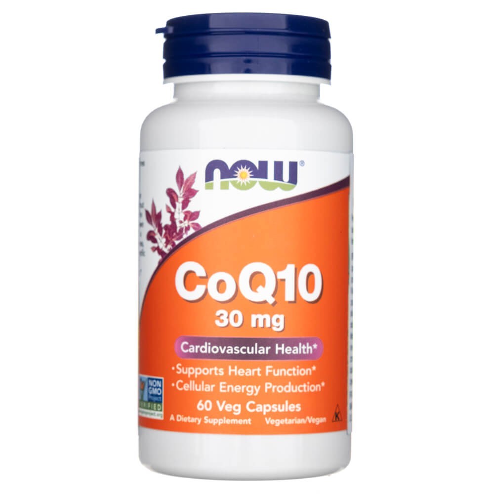 Now Foods CoQ10 30 mg - 60 kapsulių - Magnis.lt
