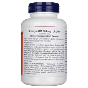 Now Foods CoQ10 100 mg ar vilkābeļu ogām - 180 kapsulas