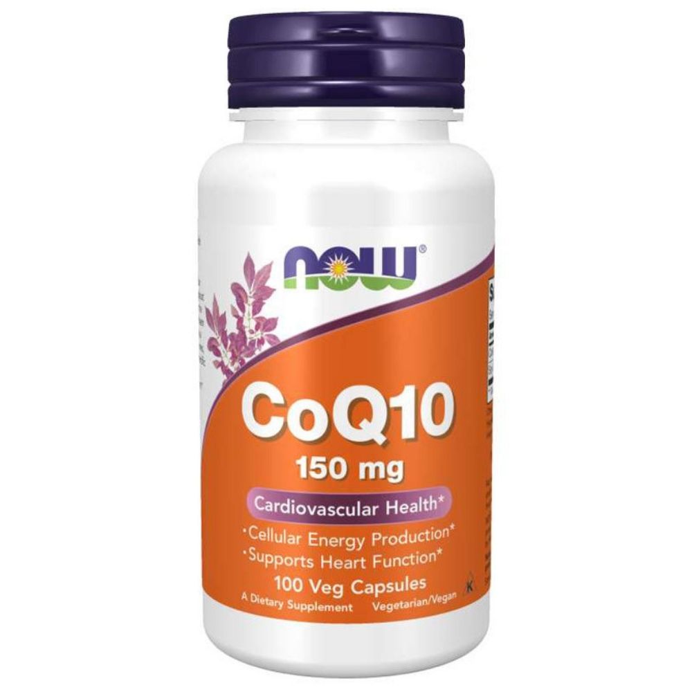 Now Foods CoQ10 (koferments Q10) 150 mg - 100 kapsulas