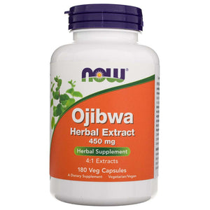 Now Foods Ojibwa žolelių ekstraktas 450 mg - 180 kapsulių - Magnis.lt