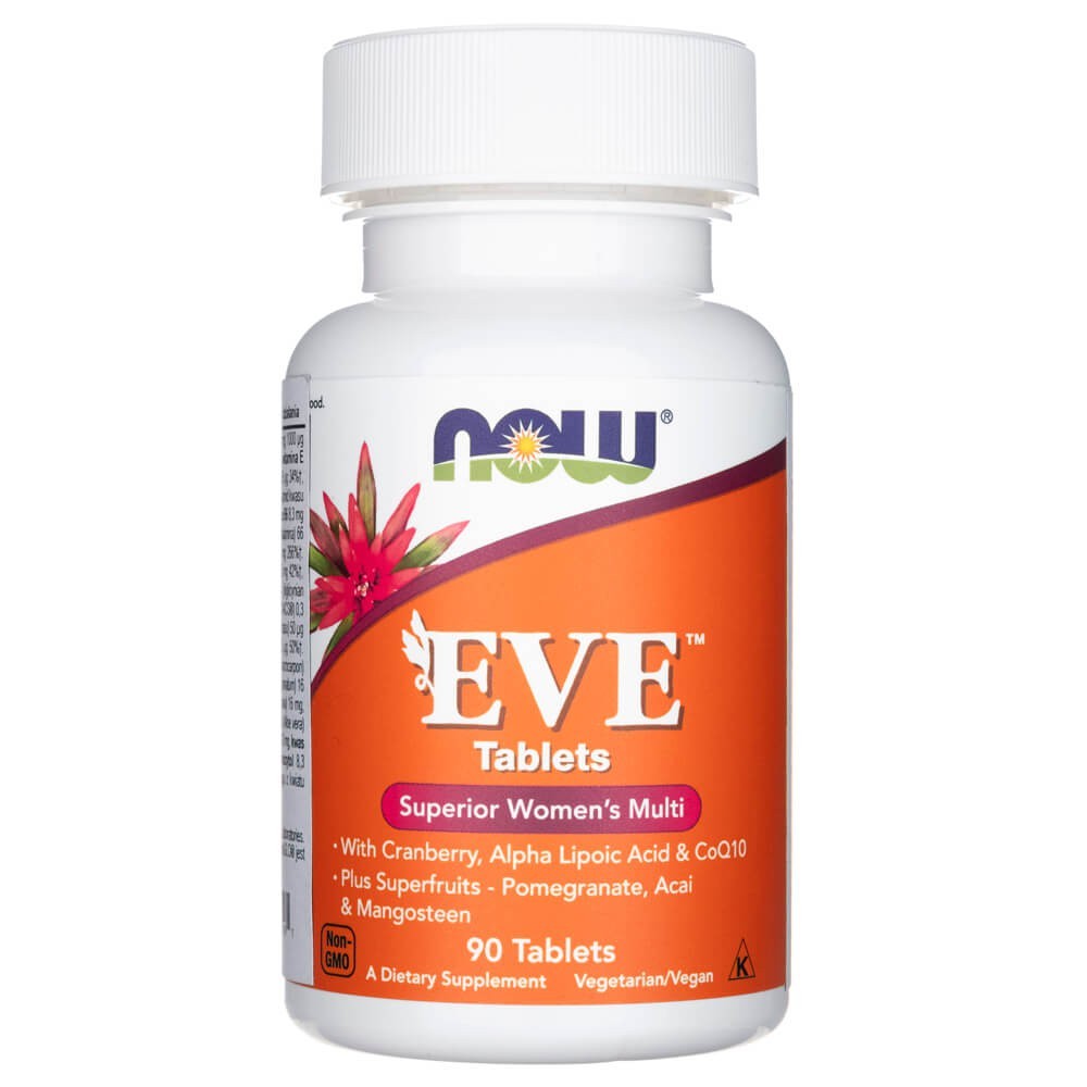 Now Foods EVE daugkartinis vitaminas moterims - 90 tablečių - Magnis.lt
