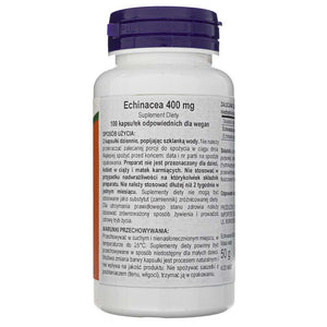Now Foods ehinācija 400 mg – 100 kapsulas