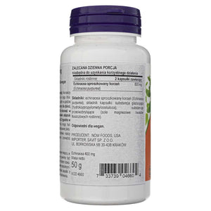 Now Foods ehinācija 400 mg – 100 kapsulas