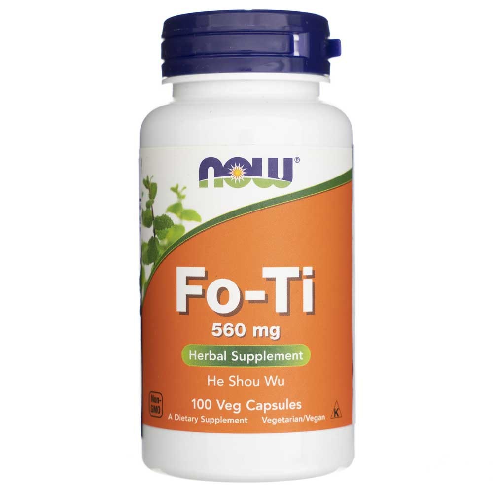 Now Foods Fo-Ti (He Shou Wu) 560 mg - 100 kapsulas