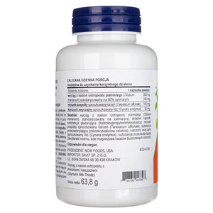 Now Foods Piena dadzis, dubultas stiprības 300 mg ekstrakts - 100 kapsulas