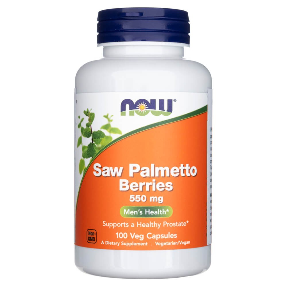 Now Foods Saw Palmetto uogos 550 mg - 100 kapsulių - Magnis.lt