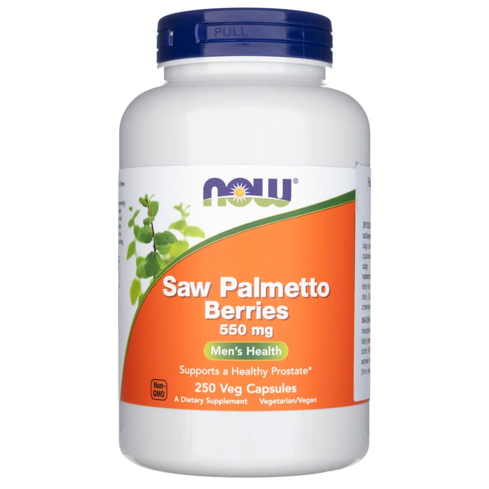 Now Foods Saw Palmetto uogos 550 mg - 250 kapsulių - Magnis.lt