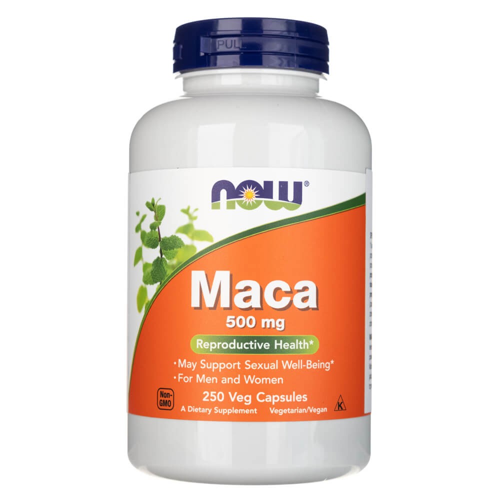 Now Foods Maca 500 mg - 250 kapsulių - Magnis.lt