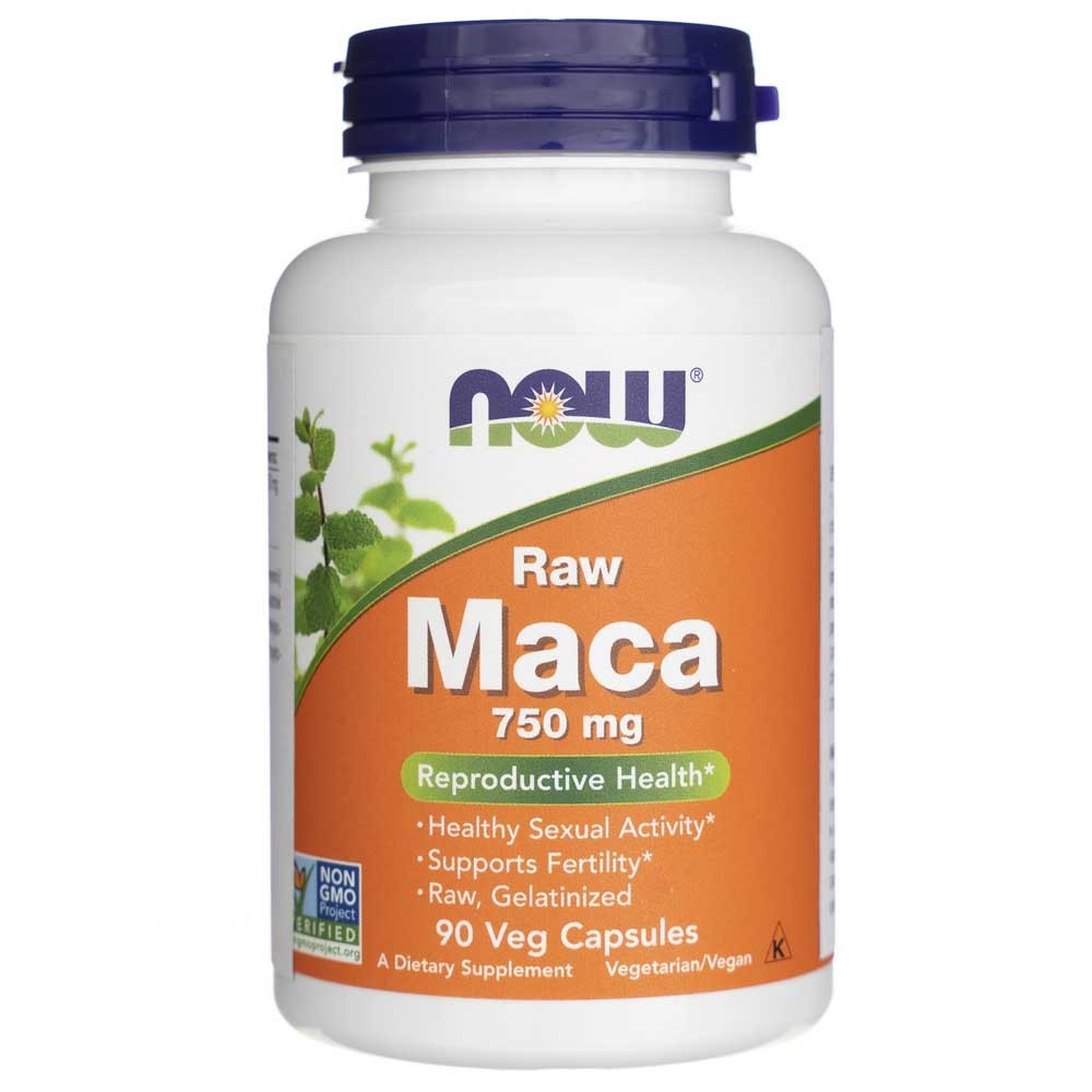 Now Foods Maca 750 mg 90 kapsulas