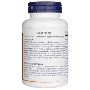 Now Foods Maca 750 mg 90 kapsulas