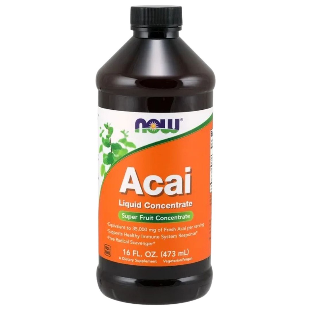 Now Foods Acai šķidrums - 473 ml