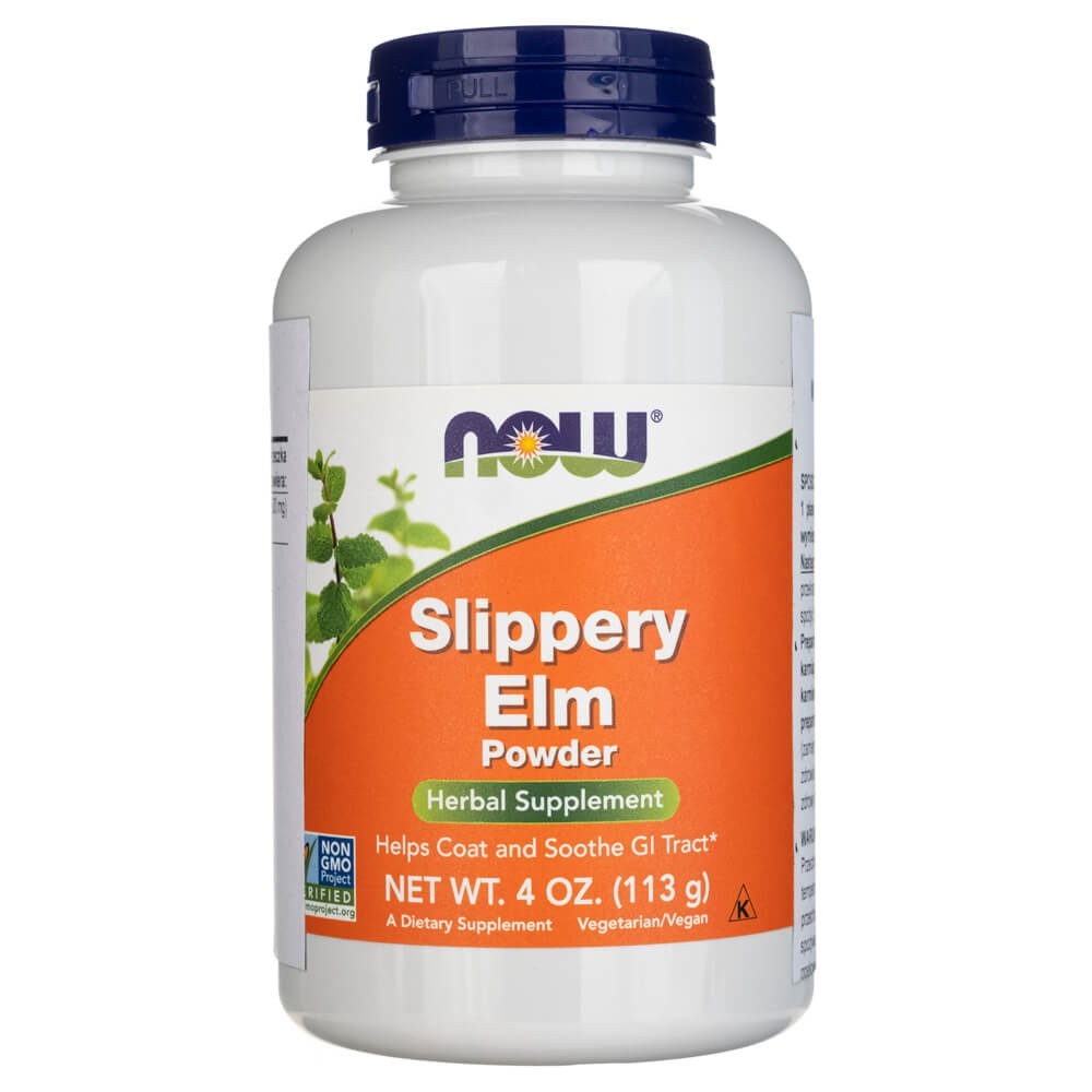 Now Foods Slippery Elm pulveris - 113 g