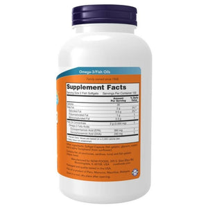 Now Foods Omega-3 zivju eļļa - 200 kapsulas