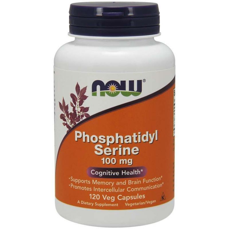 Now Foods Fosfatidilserīns 100 mg - 120 kapsulas