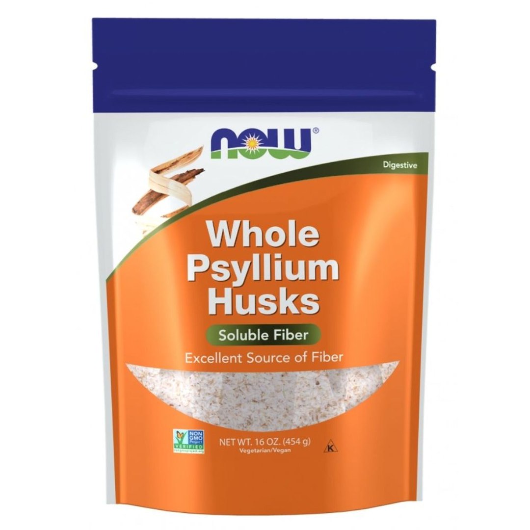Now Foods Psyllium sēklu sēnalas - 454 g