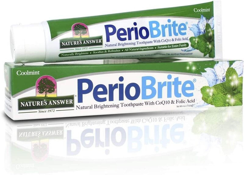 Nature's Answer PerioBrite natūrali balinamoji pasta - 113 g - Magnis.lt
