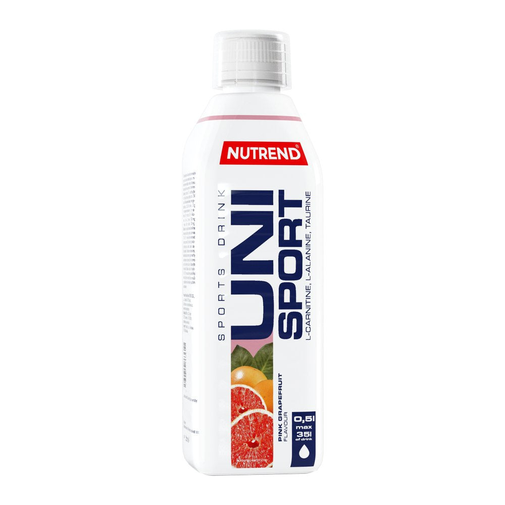 Nutrend Unisport hipotoninis gėrimas rožinis greipfrutas - 500 ml - Magnis.lt