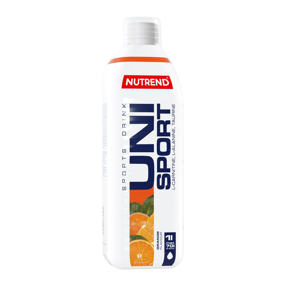 Nutrend Unisport hipotoninis gėrimas apelsinų spalvos - 1000 ml - Magnis.lt