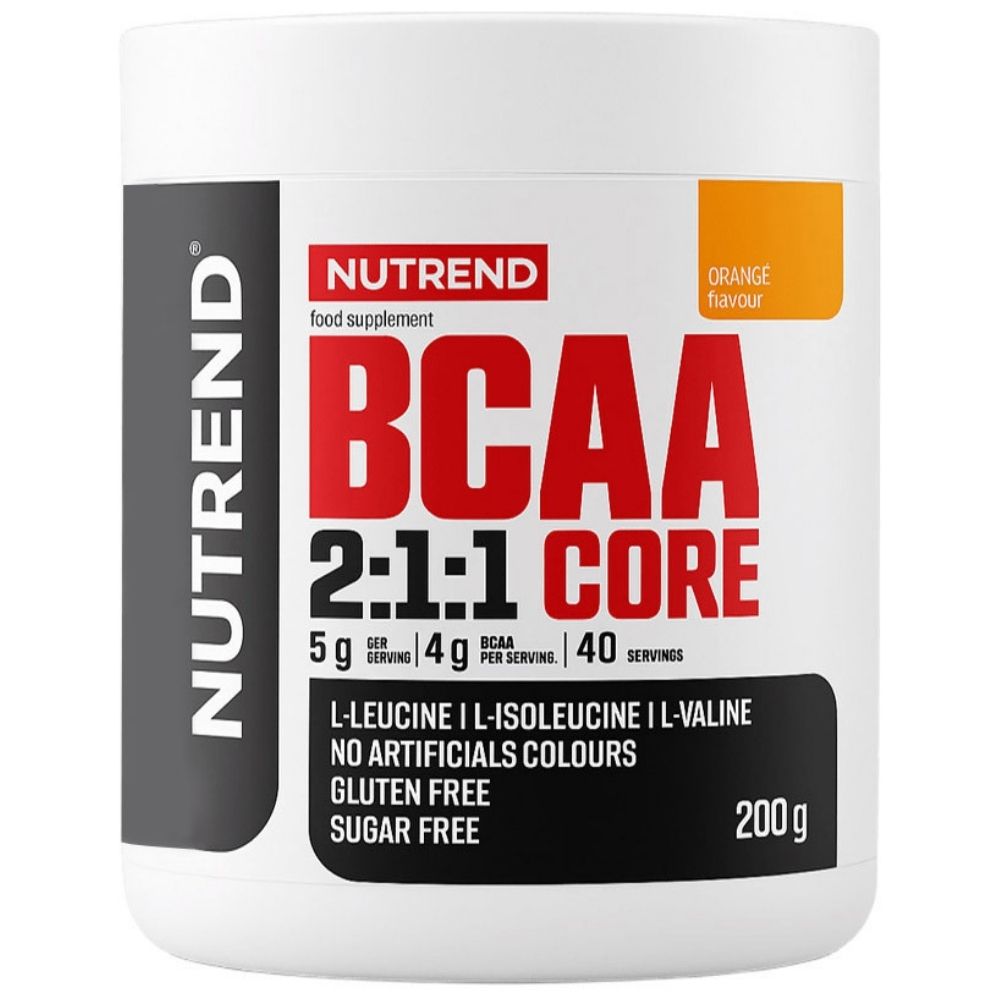 Nutrend BCAA 2:1:1 Core, apelsinų - 200 g
