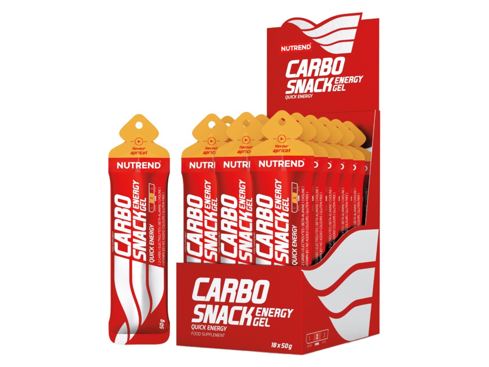 Nutrend Carbosnack (pac.) aprikožu - 50 g