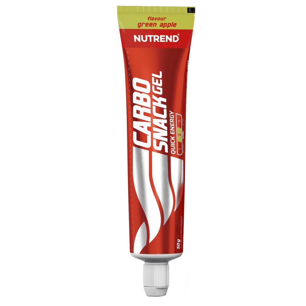 Nutrend Carbosnack (tūbiņa) zaļš ābols - 12x50 g