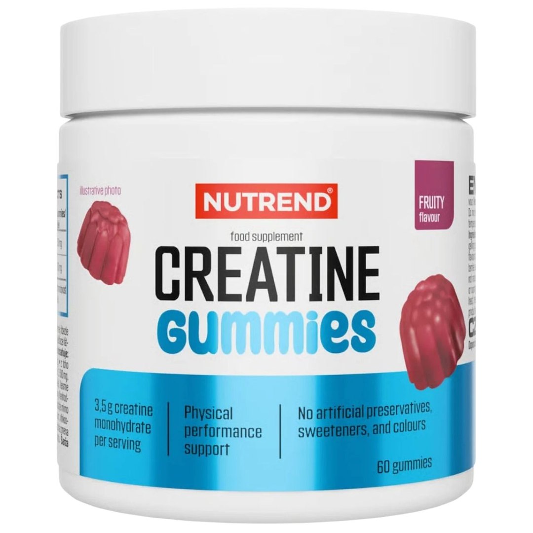 Nutrend Creatine Gummies, meža ogas - 60 gumijas konfektes
