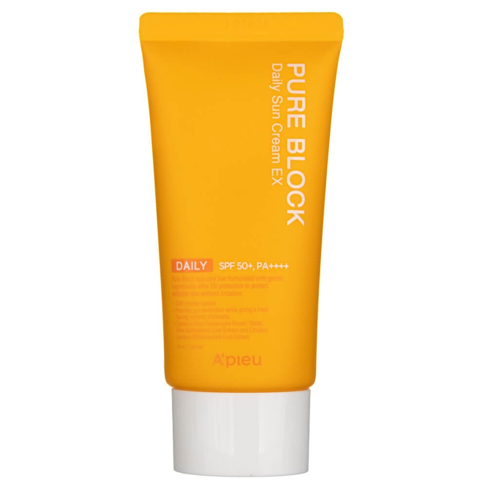 A'Pieu Pure Block dienas saules aizsargkrēms EX SPF 50+ PA++++ - 50 ml