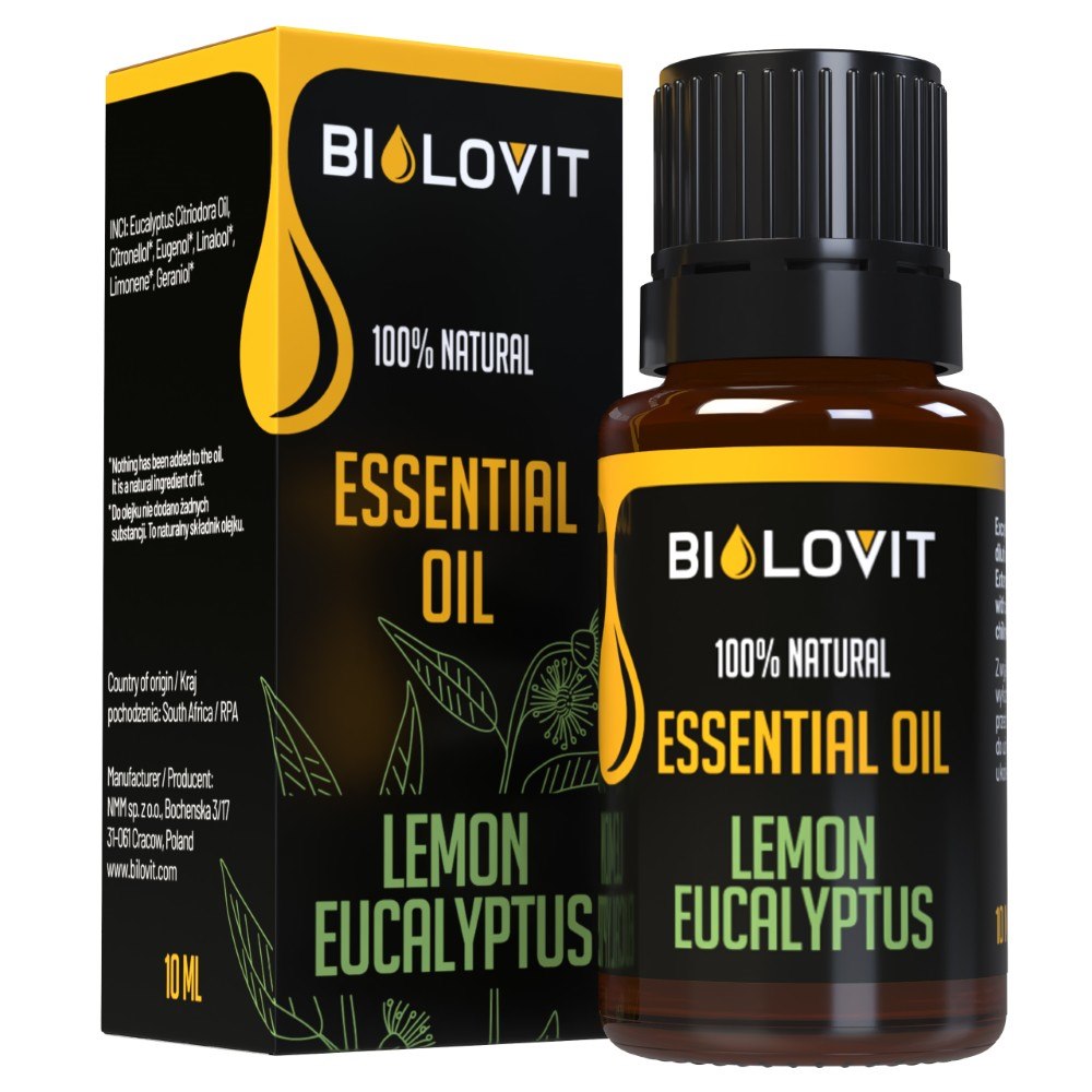 Bilovit citrona eikalipta ēteriskā eļļa – 10 ml