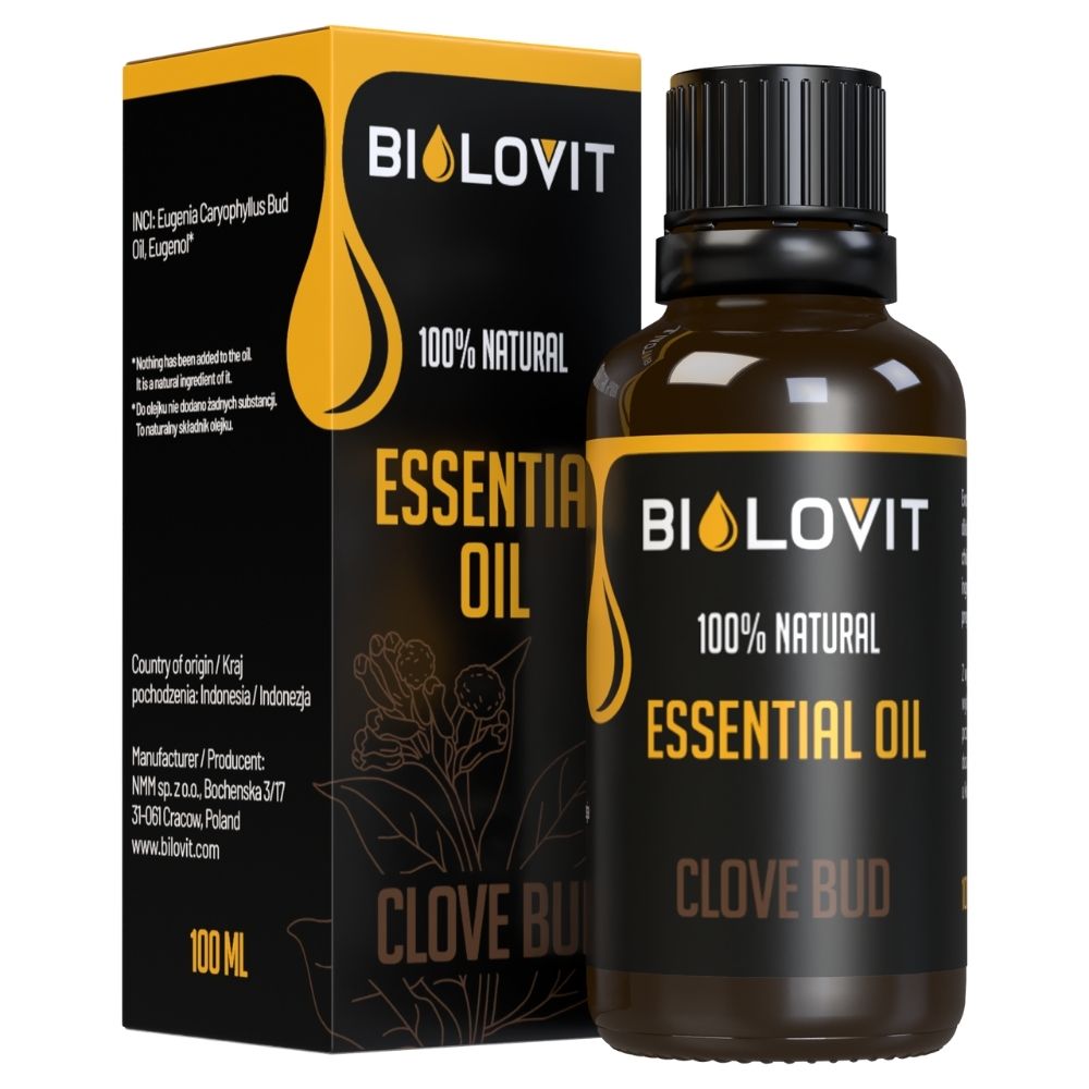 Bilovit Neļķu pumpurų ēteriskā eļļa – 100 ml