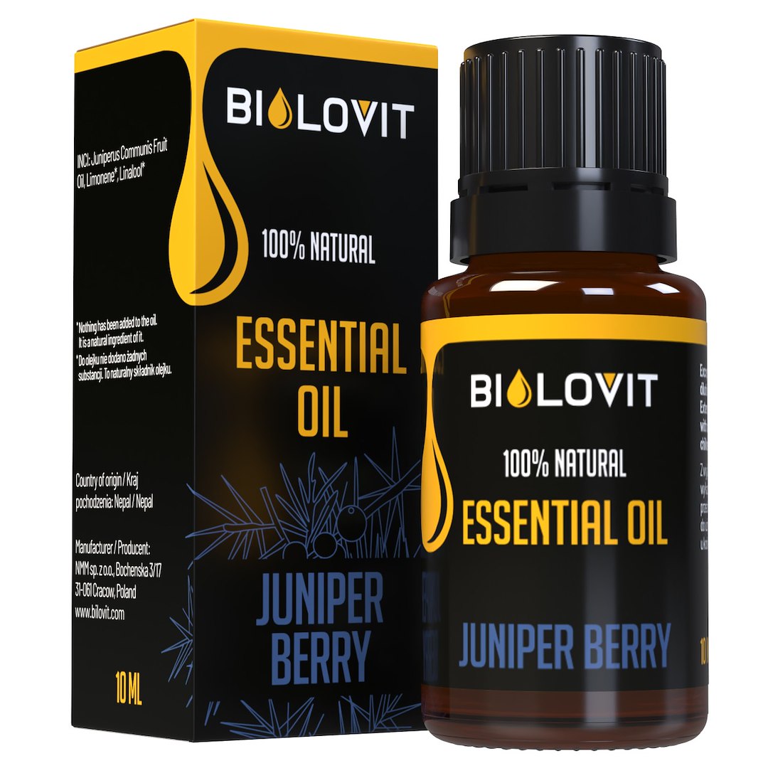 Bilovit kadagių uogų eterinis aliejus - 10 ml - Magnis.lt