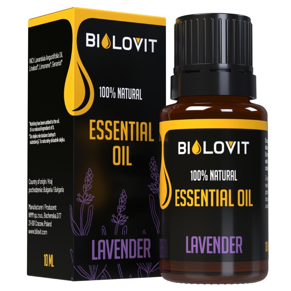Bilovit levandų eterinis aliejus - 10 ml - Magnis.lt