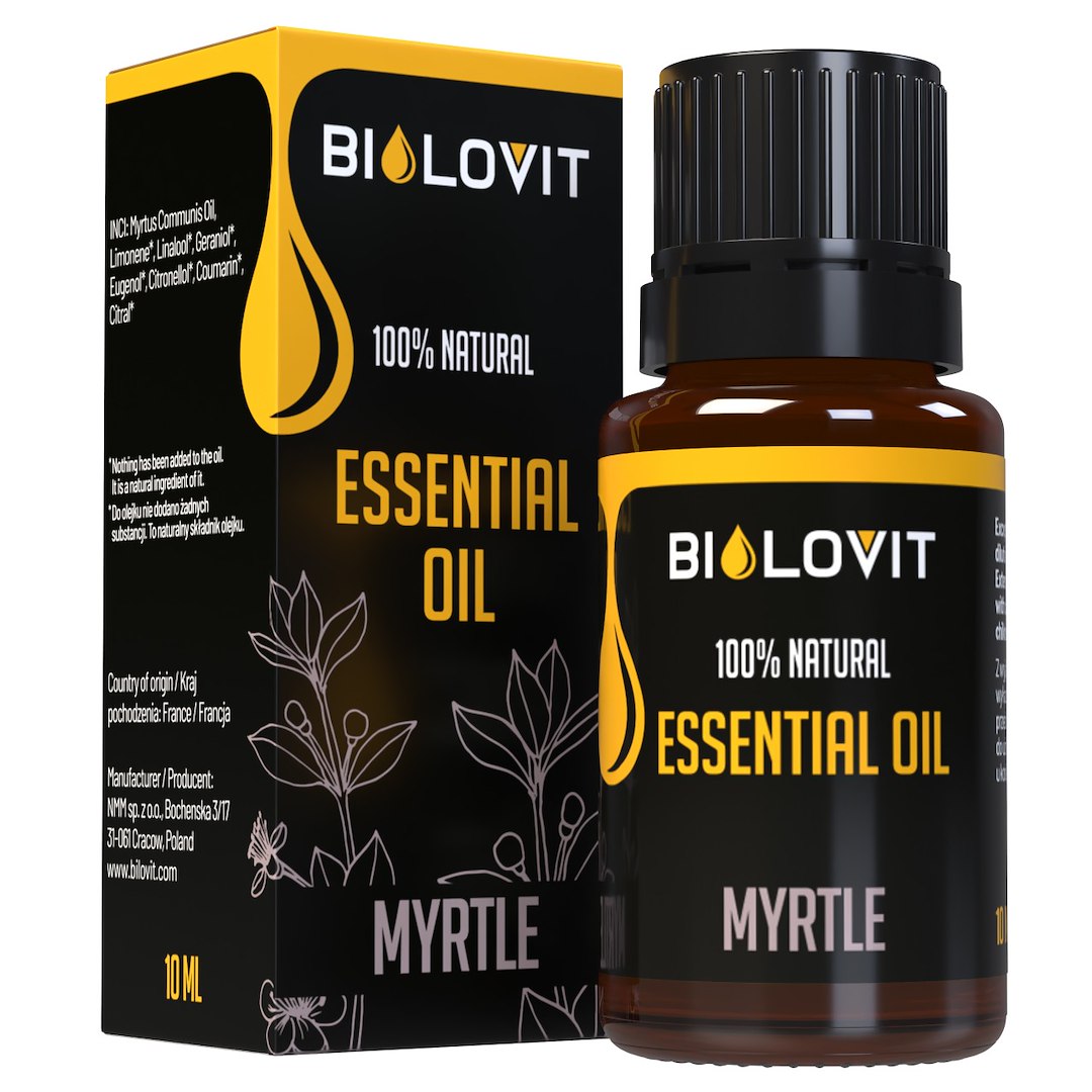 Bilovit miršu ēteriskā eļļa - 10 ml