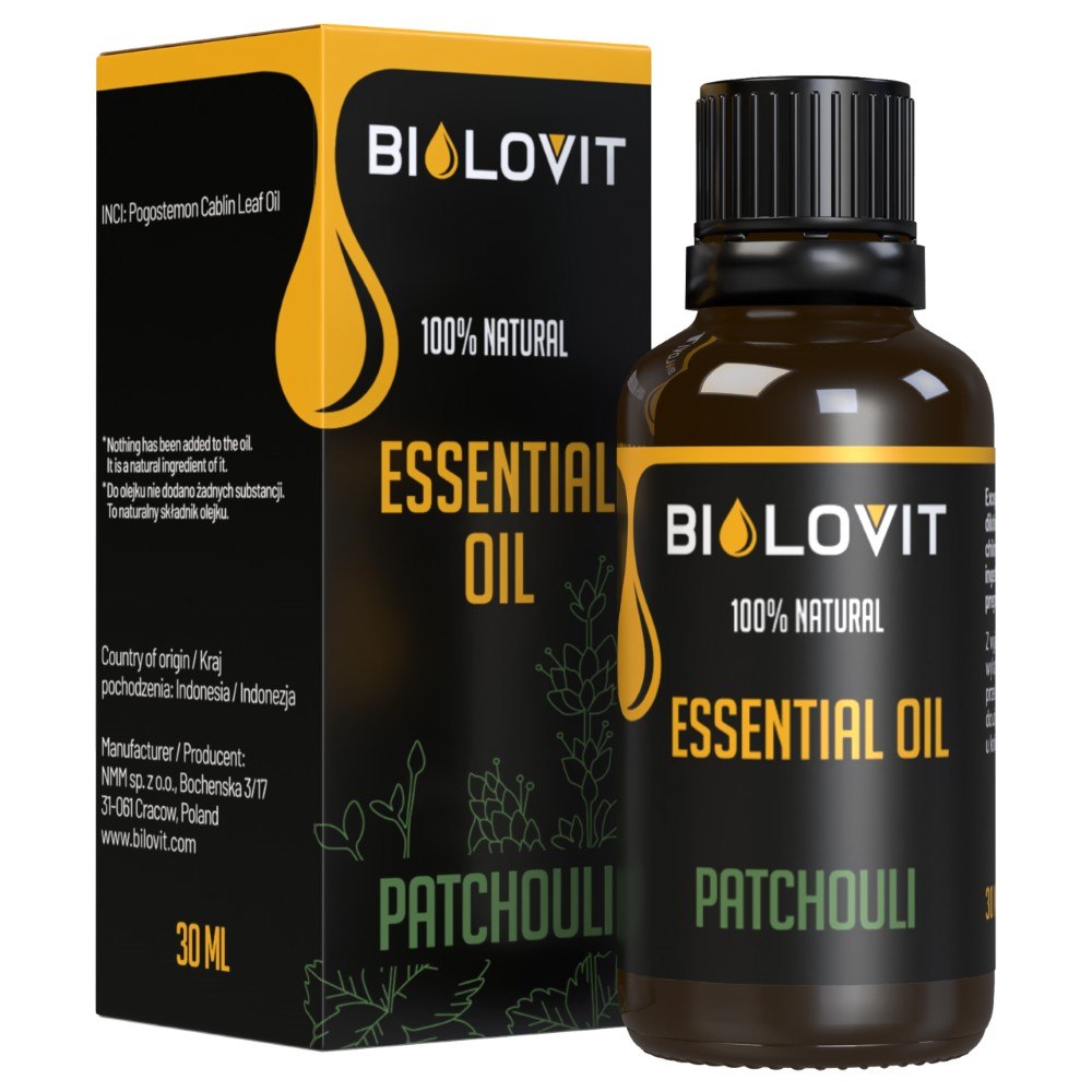 Bilovit pačūlijas ēteriskā eļļa - 30 ml