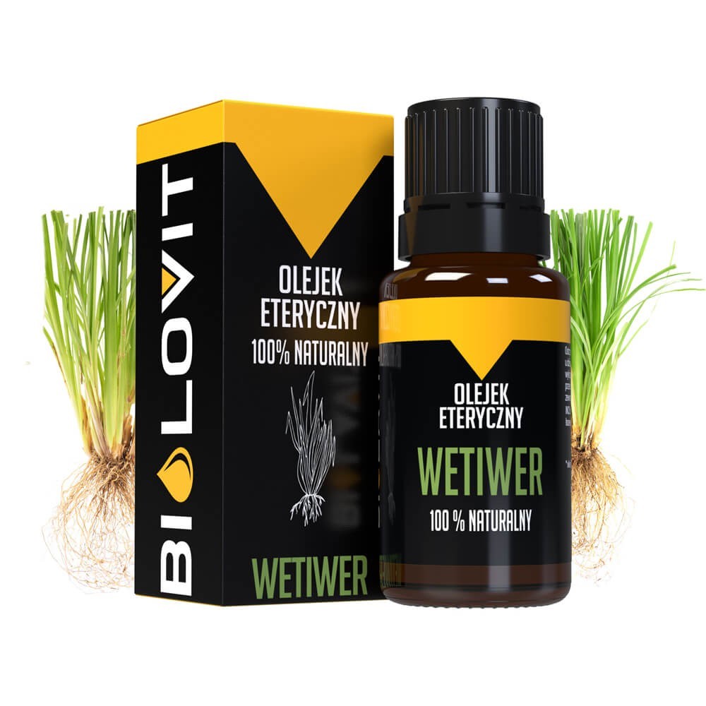 Bilovit Vetiverijas ēteriskā eļļa - 10 ml