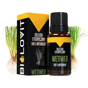 Bilovit Vetiverijas ēteriskā eļļa - 10 ml