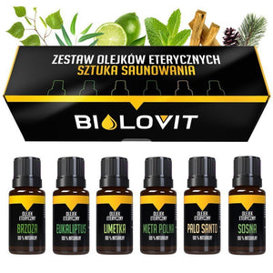 Bilovit ēterisko eļļu komplekts - Pirts māksla