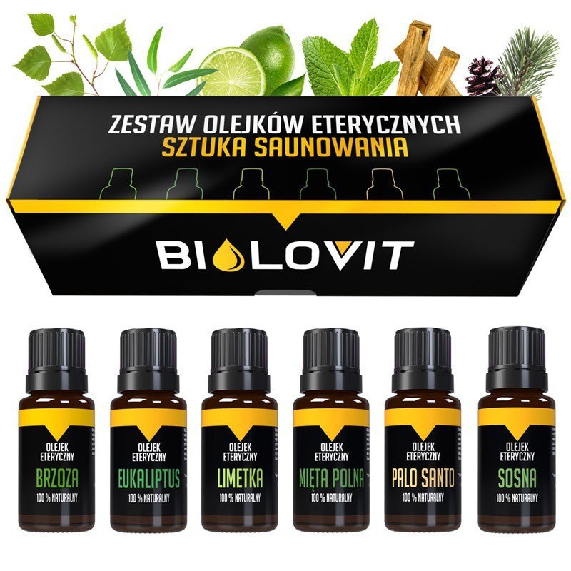 Bilovit ēterisko eļļu komplekts - Pirts māksla