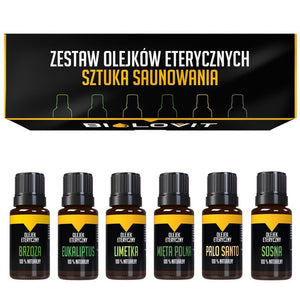 Bilovit ēterisko eļļu komplekts - Pirts māksla