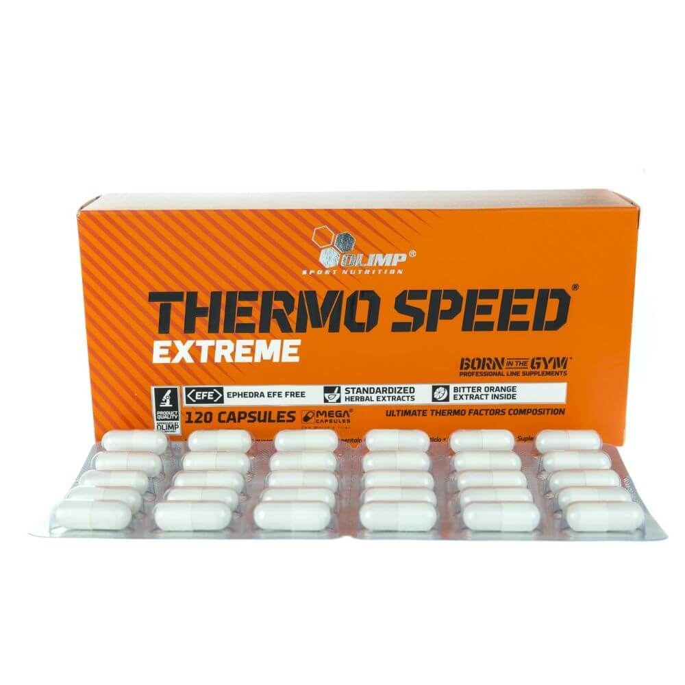 Olimp Thermo Speed Extreme Mega Caps - 120 kapsulių - Magnis.lt