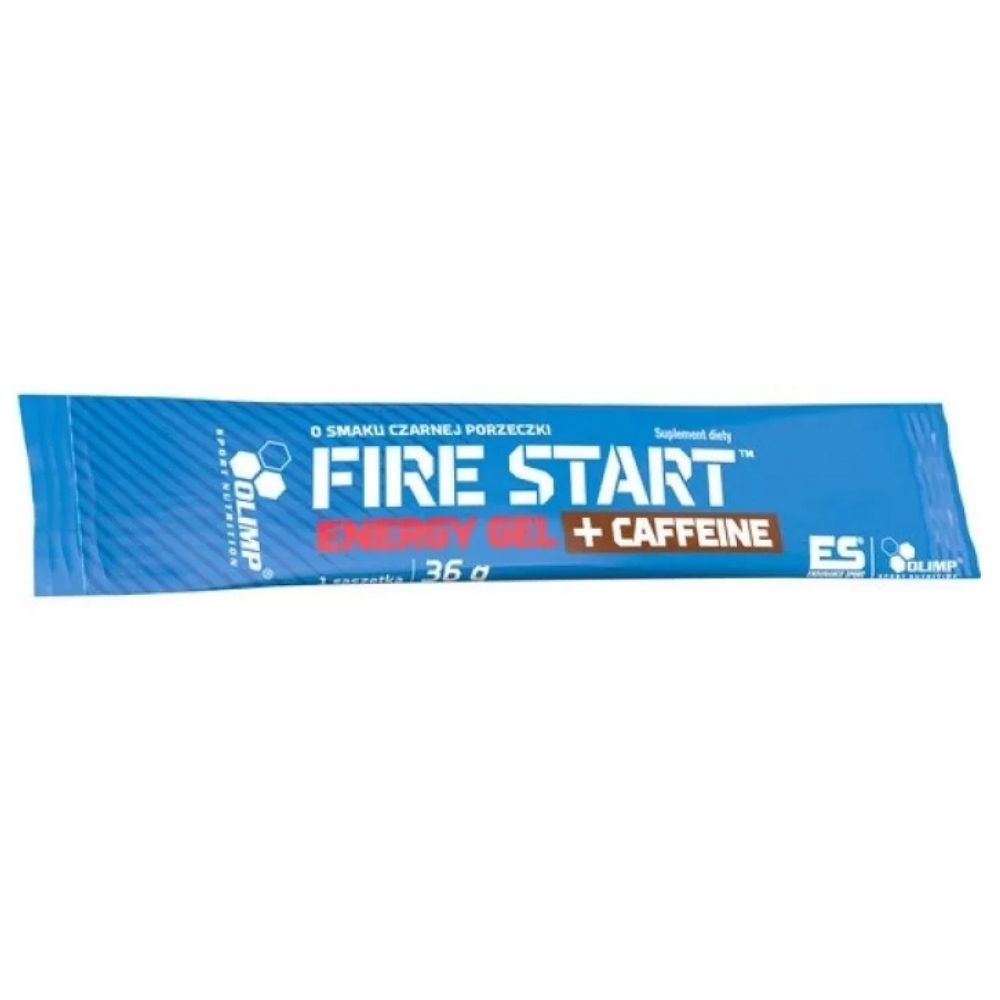 Olimp Fire Start enerģijas želeja ar kofeīnu, upenes - 36 g