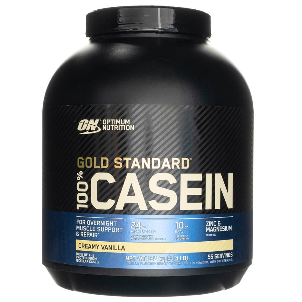 Optimum Nutrition Gold Standard 100% kazeīna olbaltumvielas, krēmīga vaniļa - 1820 g