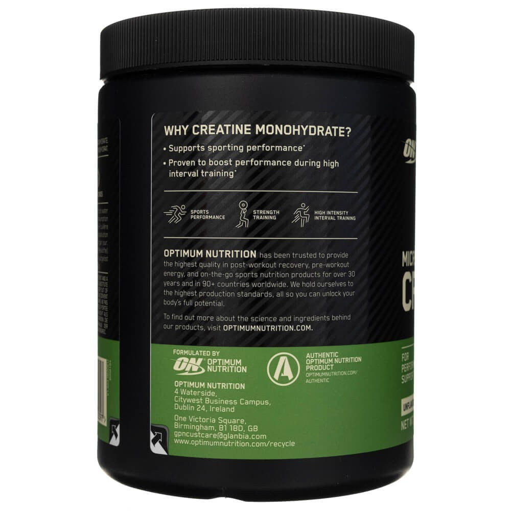 Optimum Nutrition Mikronizēts kreatīns, pulveris – 317 g