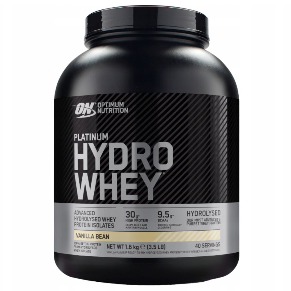 Optimum Nutrition Platinum Hydrowhey vaniļas olbaltumvielu izolāts - 1600 g
