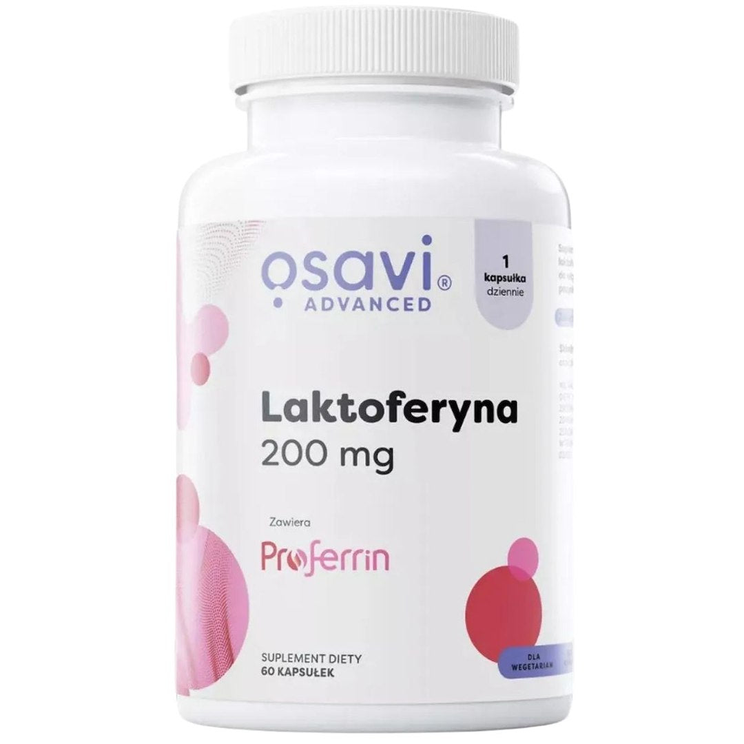 Osavi Laktoferīns 200 mg - 60 kapsulas