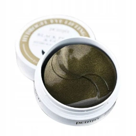 Petitfee hidrogēla acu spilventiņi Black Pearl&Gold — 60 gab.